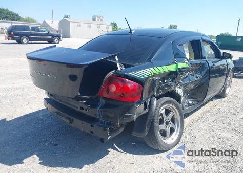 2014 Dodge Avenger Se из США, поврежденный, VIN 1C3CDZABXEN153893